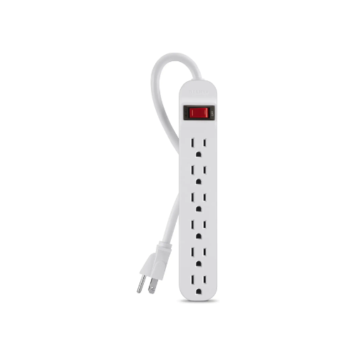 6-Outlet Power Strip With 3ft Cord Via Amazon