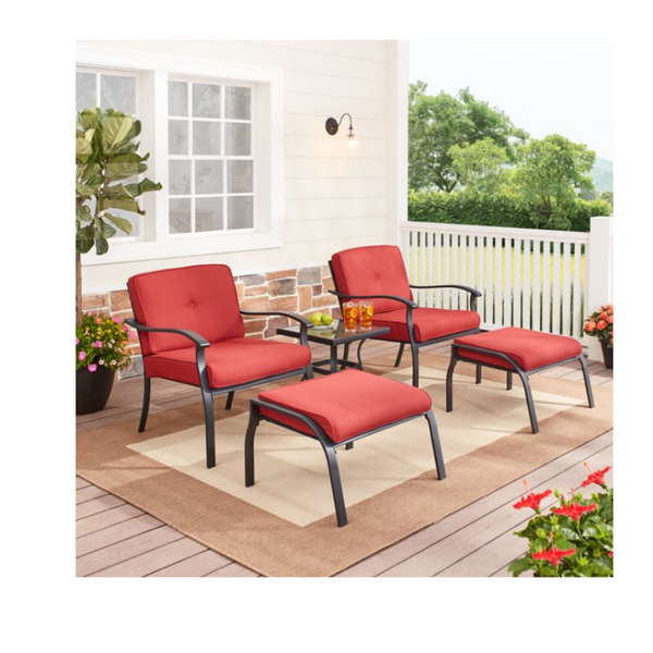 5-Piece Outdoor Furniture Patio Leisure Set Via Walmart