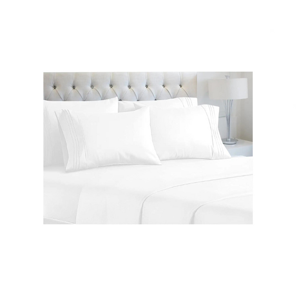 6 Piece Bed Sheet Sets (3 Colors) Via Amazon