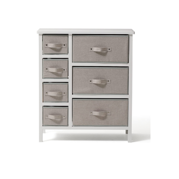 7 Drawer Dresser Storage Organizer Via Amazon