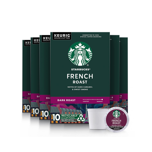 60-Count Starbucks Dark Roast K-Cup Coffee Pods
Via Amazon