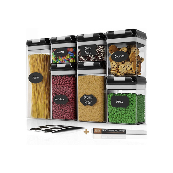 7 Airtight Food Storage Containers Via Amazon