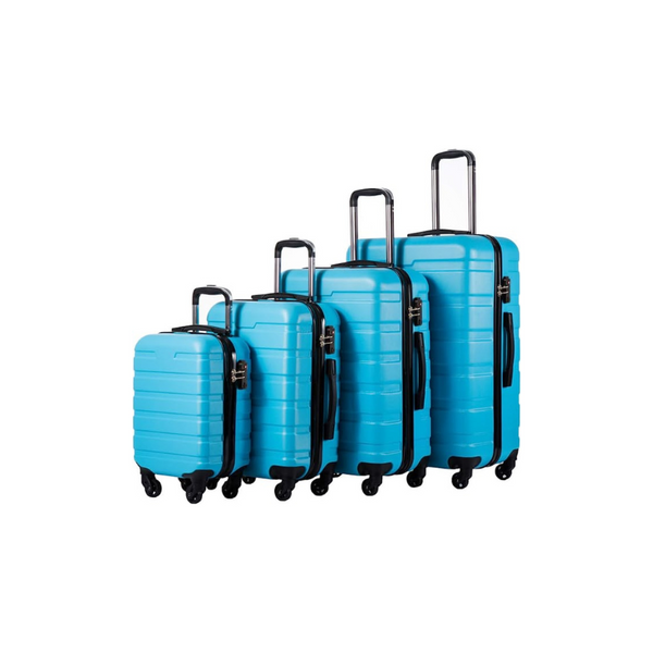 4 Piece Luggage Set With TSA Locks Via Amazon
