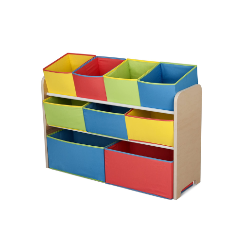 Delta Children Deluxe 9-Bin Toy Storage Organizer (2 Colors) Via Amazon