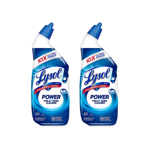 Lysol Power, Toilet Bowl Cleaner, 48oz Via Amazon