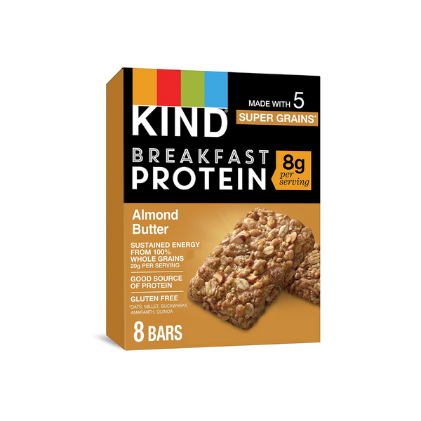 32-Count KIND Breakfast Protein Bars (Almond Butter)
Via Amazon