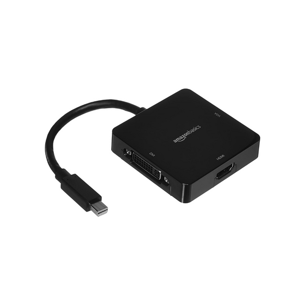 5 Pack Of Amazon Basics Mini DisplayPort To HDMI/DVI/VGA Adapter
Via Amazon