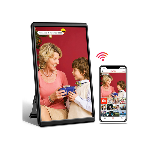 10.1 Inch WiFi Digital Picture Frame with APP
Via Amazon