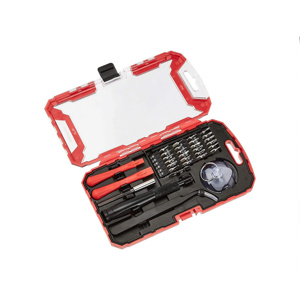 32 Piece Amazon Basics Electronics Repair Screwdriver Set
Via Amazon