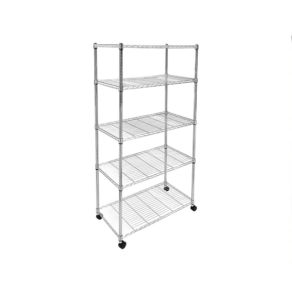 5-Tier Heavy Duty Storage Shelving Unit Via Amazon