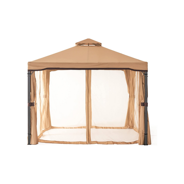 10 x 10 Outdoor Fabric/Steel Gazebo Canopy
Via Amazon