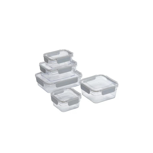 Mainstays 5 Pack Tritan Food Storage Containers
Via Walmart