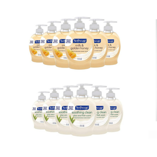 6 Bottles Of Softsoap Moisturizing Liquid Hand Soap (4 Scents)
Via Amazon