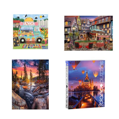 550 Or 1,000 Piece Jigsaw Puzzle On Sale Via Amazon