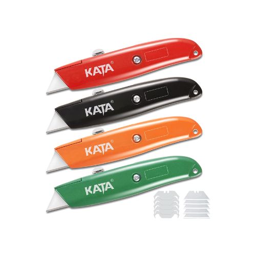 4-Pack Colorful Retractable Utility Knife Via Amazon