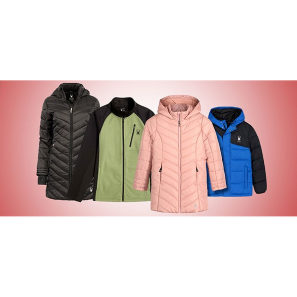 Men's And Women's Spyder Jackets, Coats And Hoodies On Sale Via Woot