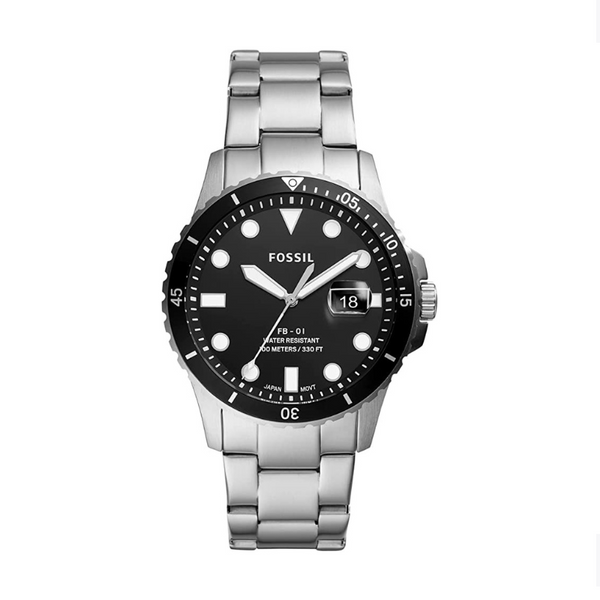 Fossil Men's Quartz Stainless Steel Watch Via Amazon