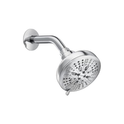 Moen Hydro Energetix Eight-Function 5 Inch Diameter Spray Head Standard Via Amazon