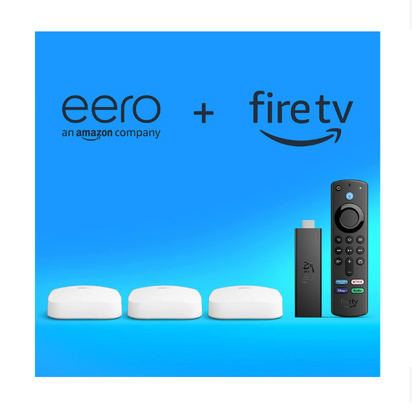 3 Pack of Amazon eero Pro 6 System FireTV Stick 4K Max Bundle
Via Amazon