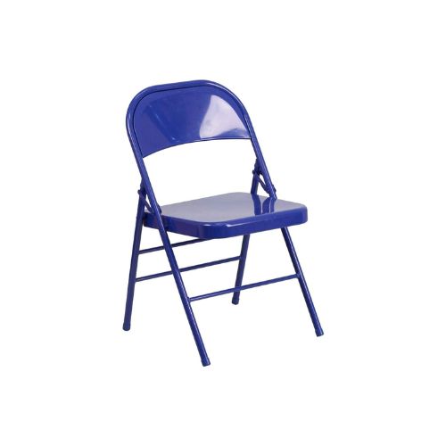 4-Pack Flash Furniture Metal Folding Chairs Via Amazon