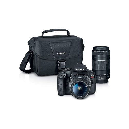 Canon EOS Rebel T7 DSLR Camera, 2 Lens Kit Via Amazon
