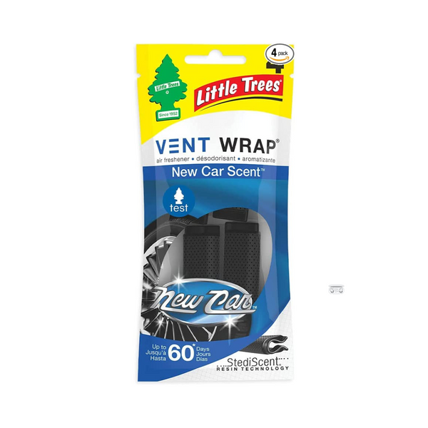 4 Packs of 4-Ct Little Trees Car Air Freshener Vent Wraps Via Amazon