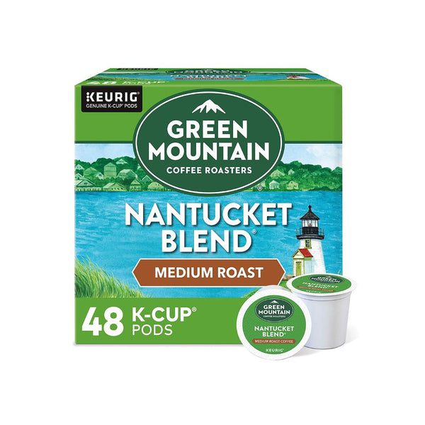 48 Count Green Mountain Coffee Roasters Nantucket Blend Via Amazon