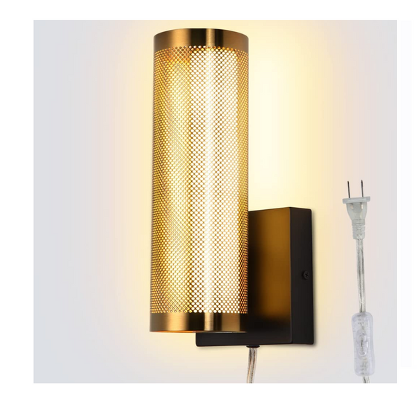 Modern Gold Wall Sconce Light Fixture