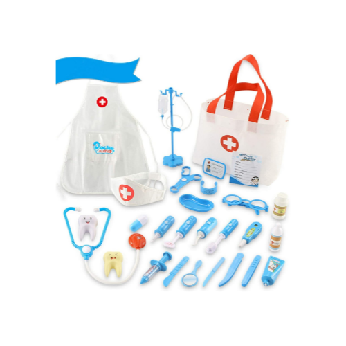 Kids Doctor Pretend Playset Via Amazon