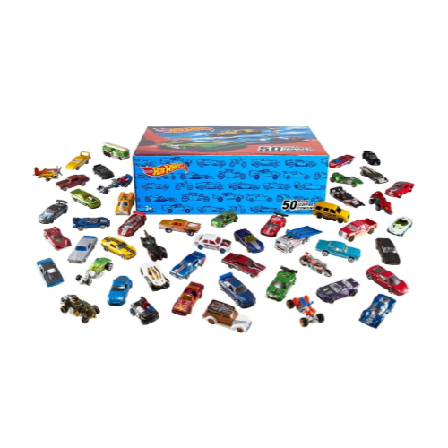 Hot Wheels 50-Car Pack via Amazon