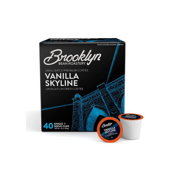 40-Count Brooklyn Beans Vanilla Skyline Gourmet Coffee Pods Via Aamzon