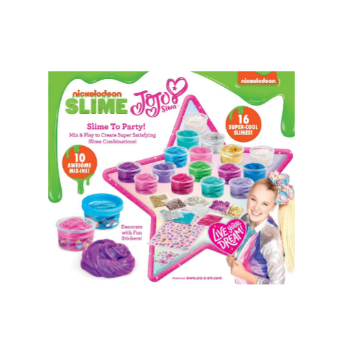 Nickelodeon JoJo Siwa Slime to Party Pre-Made Slime Set Via Amazon