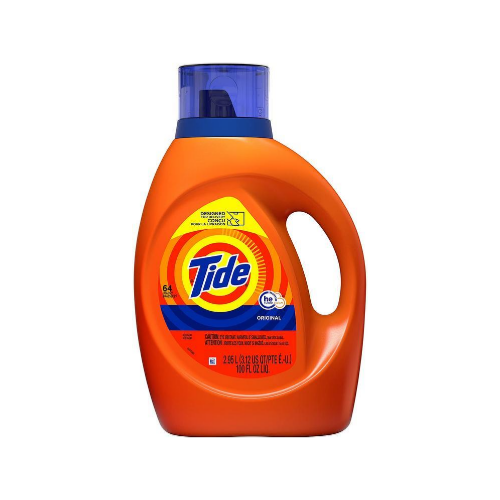 Tide Laundry Detergent Liquid, Original Scent, 64 Loads Via Amazon