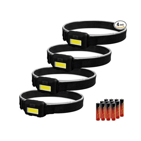 4-Pack Led Headlamp Flashlight Via Amazon
