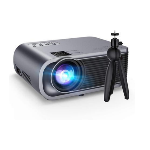 VicTsing Full HD 1080p 5500-Lumens Portable Projector with Tripod Via Amazon