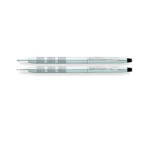 Cross Classic Century Satin Chrome Ballpoint Pen and 0.7mm Pencil Via Amazon