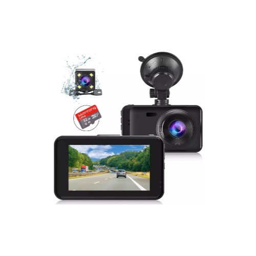 Dual Dash Camera for Cars Via Amazon