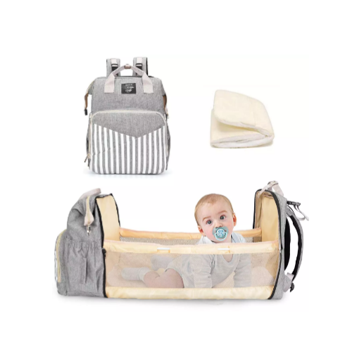 Diaper Bag with Bassinet Via Amazon