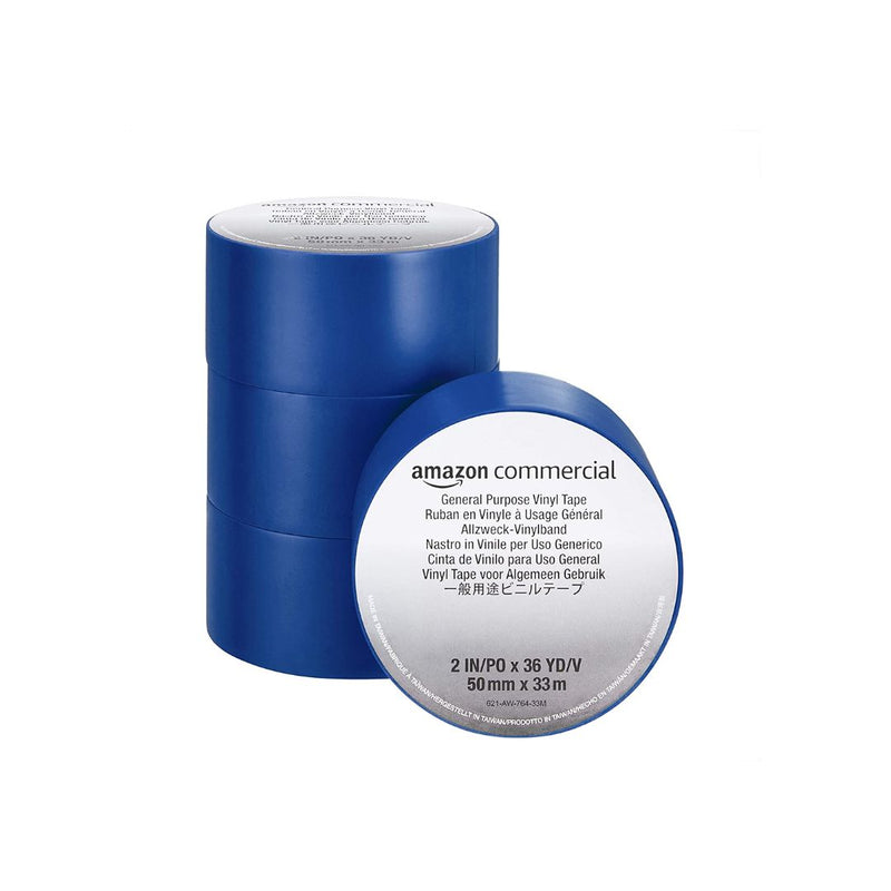 4-Pack General Purpose Vinyl Tape Via Amazon