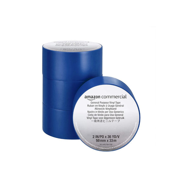 4-Pack General Purpose Vinyl Tape Via Amazon