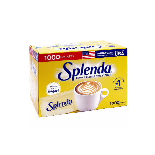 Splenda No Calorie Sweetener Value Pack, 1000 Individual Packets Via Amazon