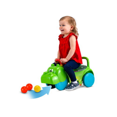 Hasbro Hungry Hungry Hippos 3 in 1 Scoot and Ride On Via Walmart