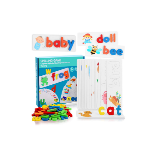 Spelling Games See and Spell Learning Toys Via Amazon