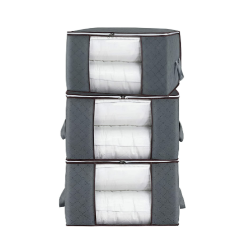 3-Pack Cloth Storage Bags Via Amazon