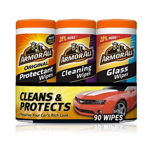 Car Wipes Multi-Pack by Armor All 90 Total Wipes Via Amazon