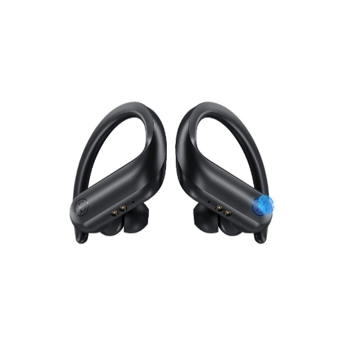 Bluetooth Wireless Earbuds with Mic + Charging Case Via Amazon