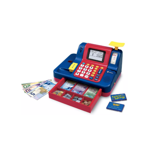 Learning Resources Canadian Version Teaching Cash Register via Amazon