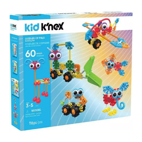 116 Pieces –KID K’NEX Educational Toy Via Amazon