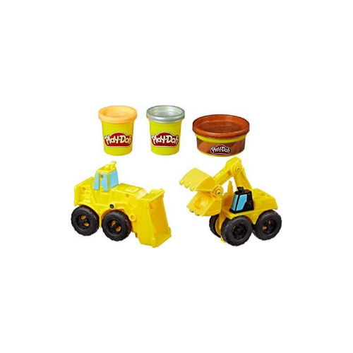 Play-Doh Wheels Excavator & Loader Toy Construction Trucks Via Amazon