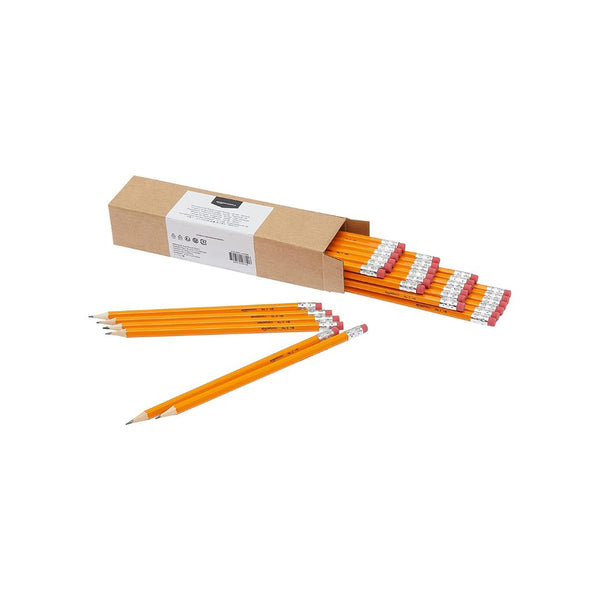 Box of 30 Amazon Basics Pre-Sharpened Woodcased 2 Pencils
